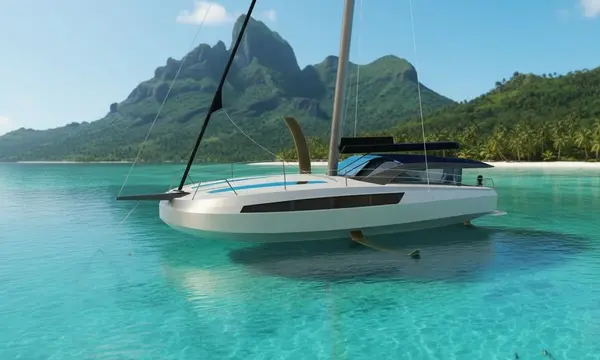 SKAW A Brings Foil-Assisted Cruising Scow to Cannes