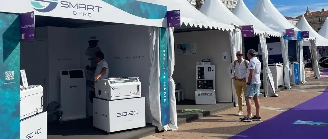 Official Smartgyro Cannes yacht installations image