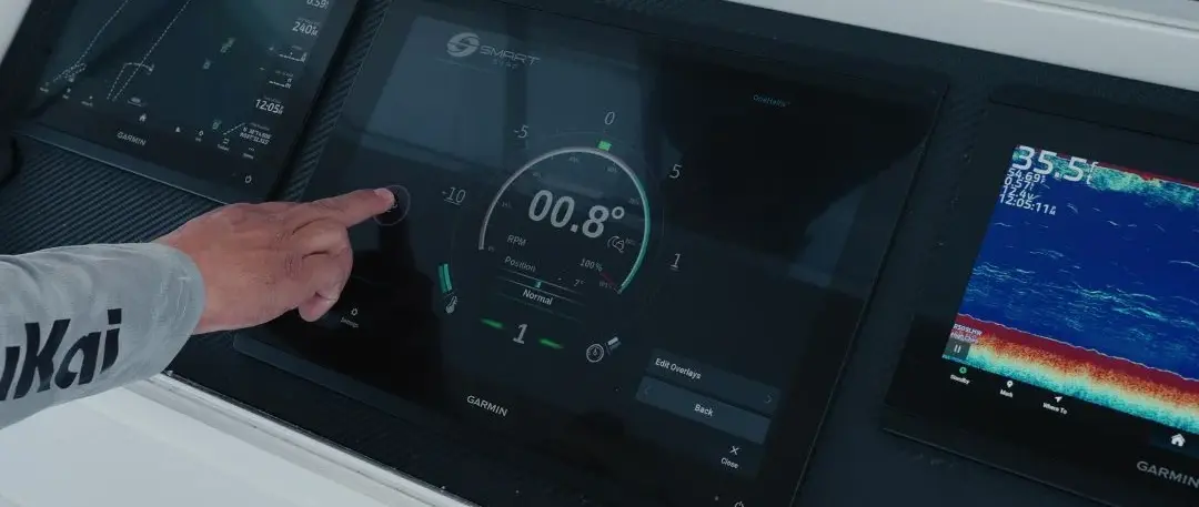 Official Smartgyro control on Garmin MFD image