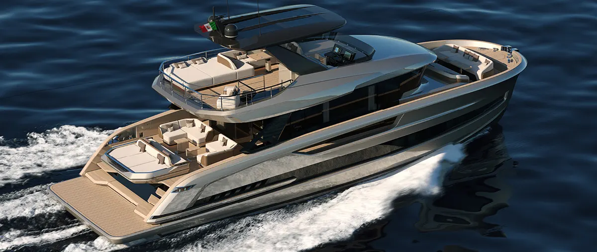 Solaris Power 64 Long Range Brings Home-Like Space to a 19.7m Cruising Yacht