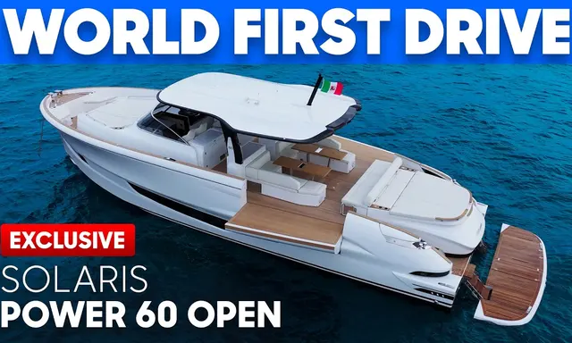 Solaris Power 60 Open ST Brings Full-Height Wind Protection Into the 2026 Cannes Fleet