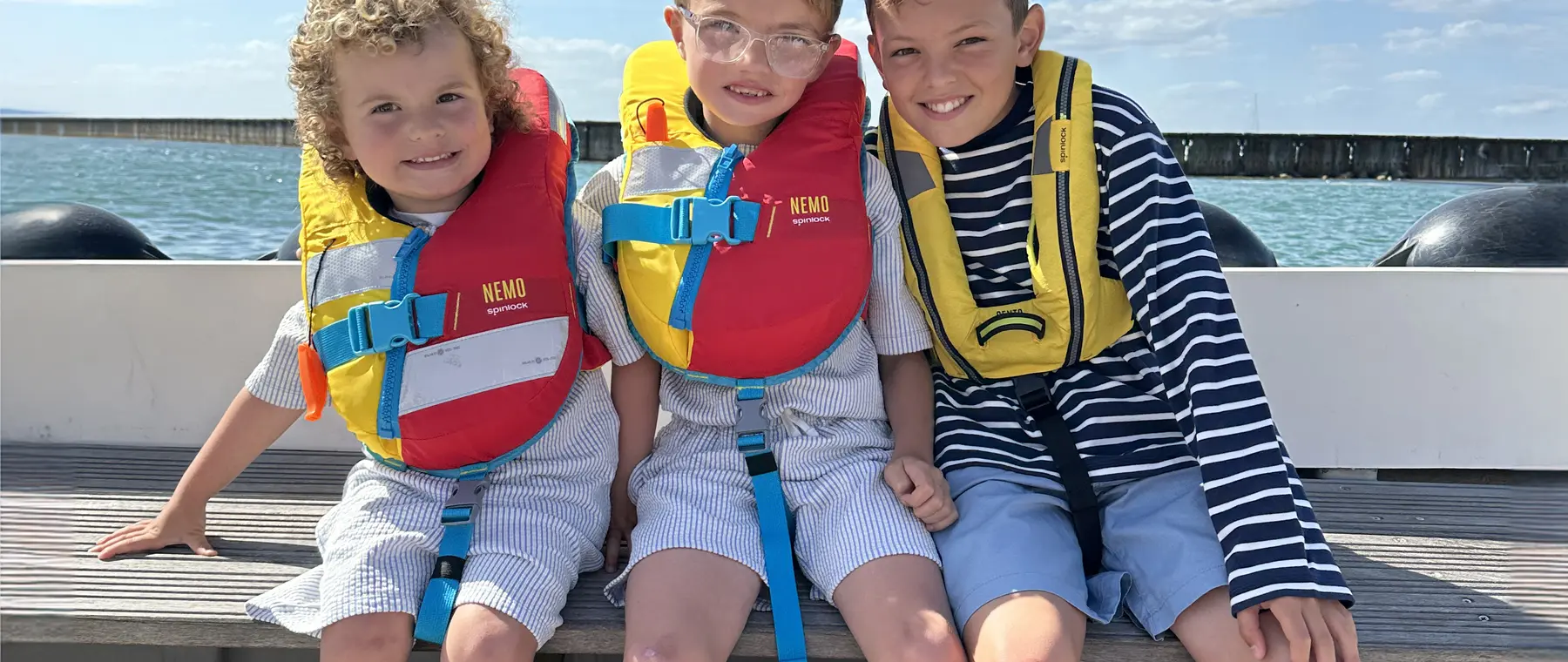 Spinlock Junior Collection lifejackets