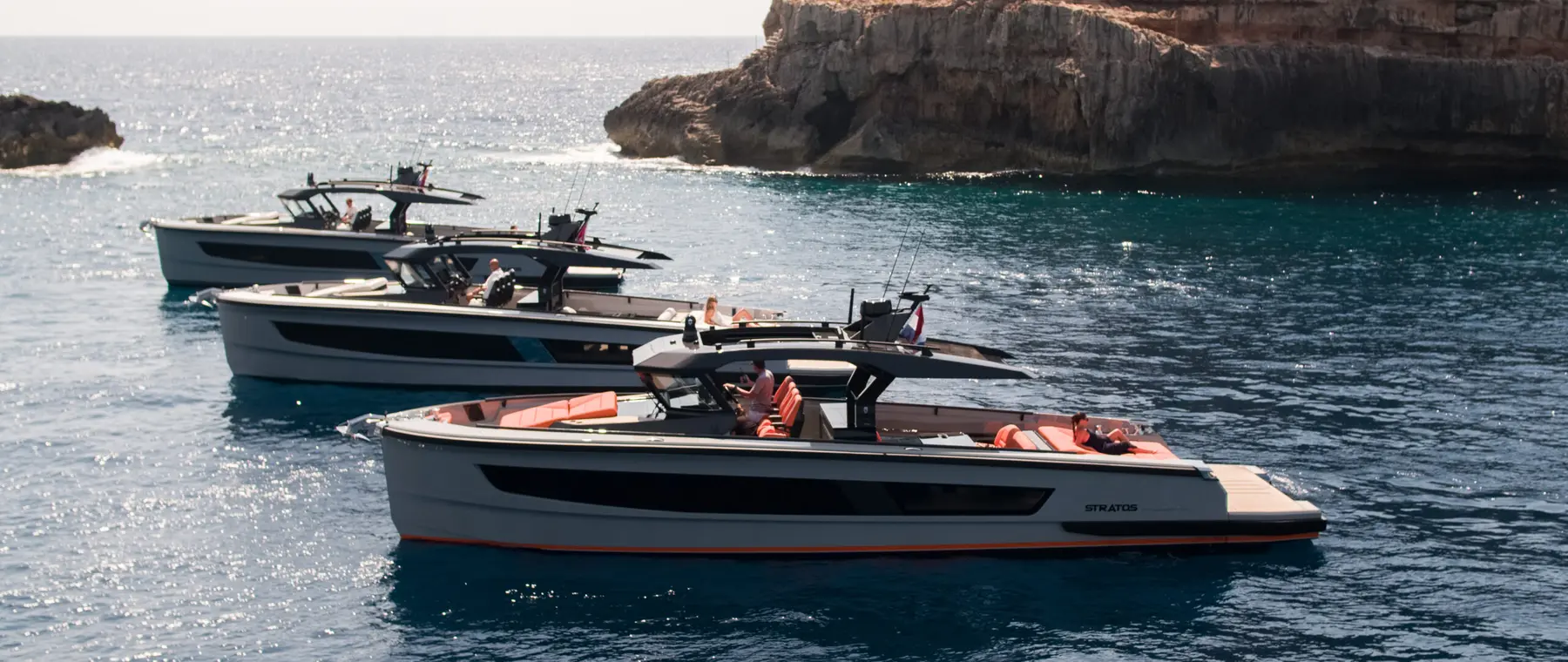 Stratos Yacht international growth — official Stratos image