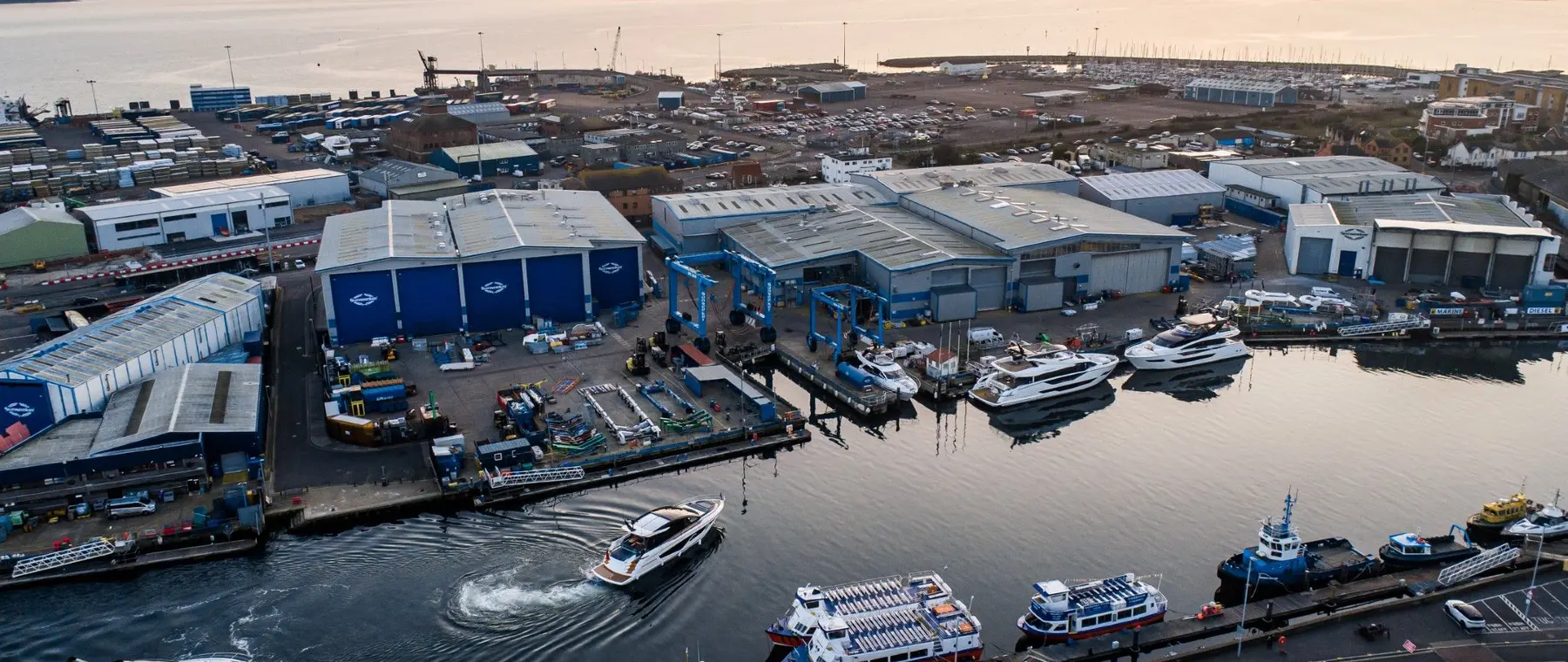 Sunseeker Shipyards — official Sunseeker PR