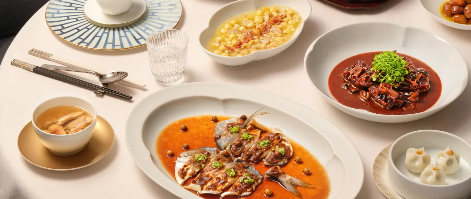 Suzhou's Private-Island Four Seasons Combines Autumn Cuisine and Wellness
