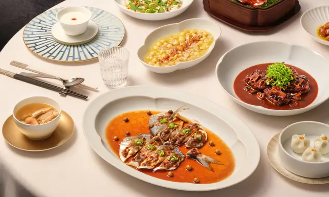 Suzhou's Private-Island Four Seasons Combines Autumn Cuisine and Wellness