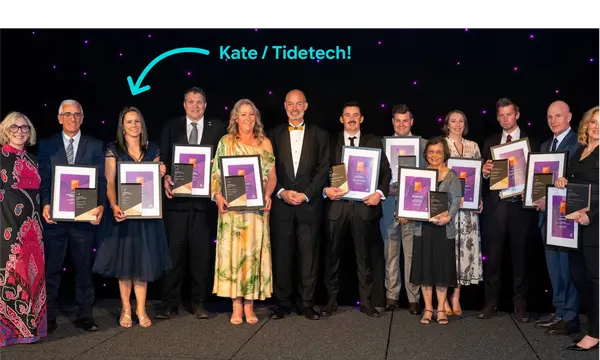 Tidetech Wins Tasmanian Export Award for Small Business