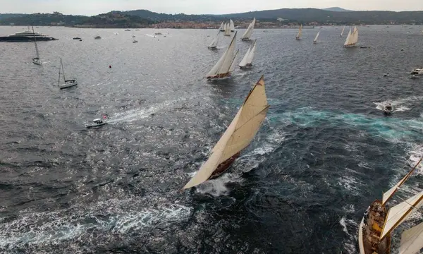 1909 Tuiga Wins Tradition Class at Les Voiles de Saint-Tropez
