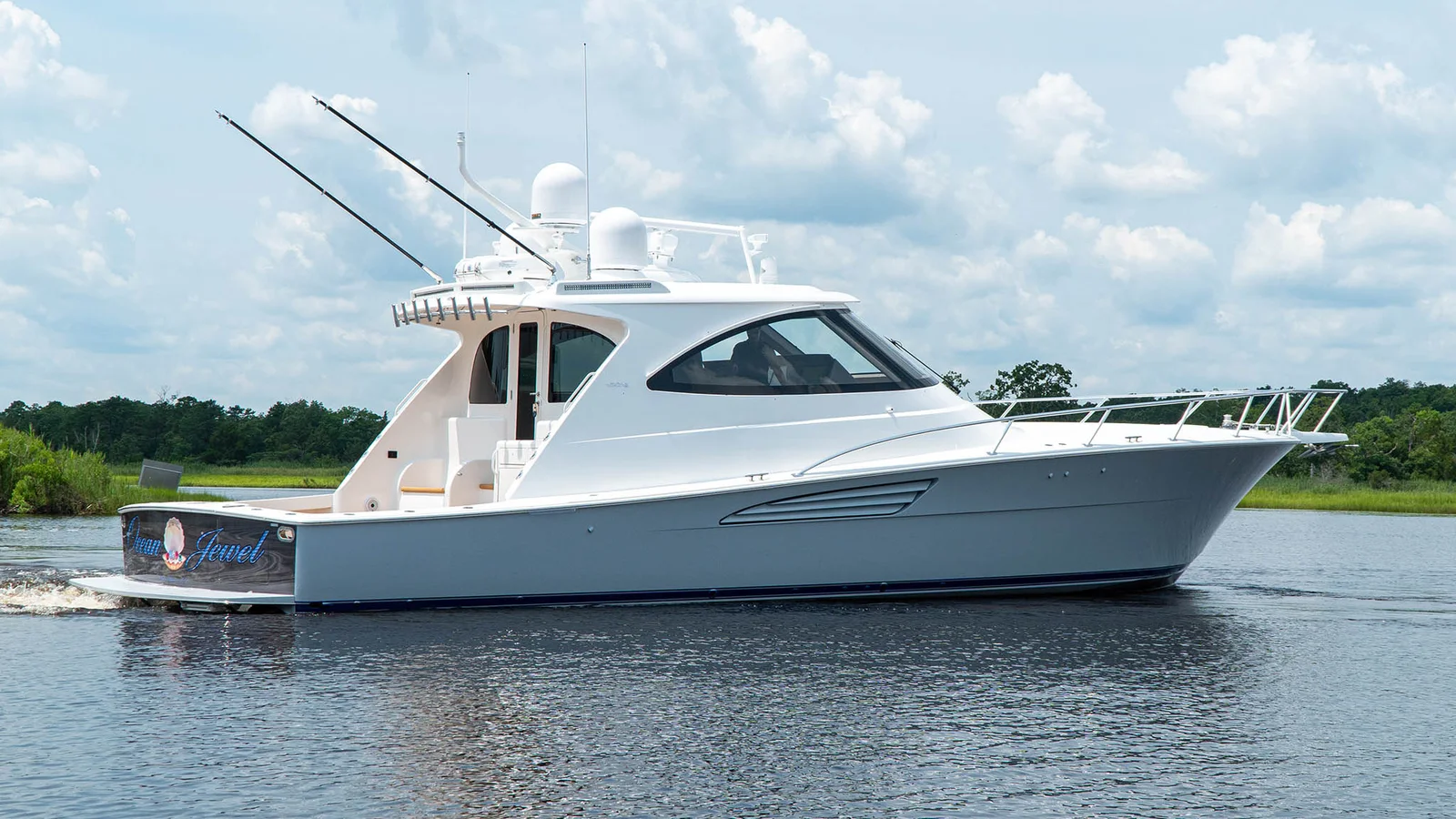 Official Viking 54 SC model image from Viking Yachts.