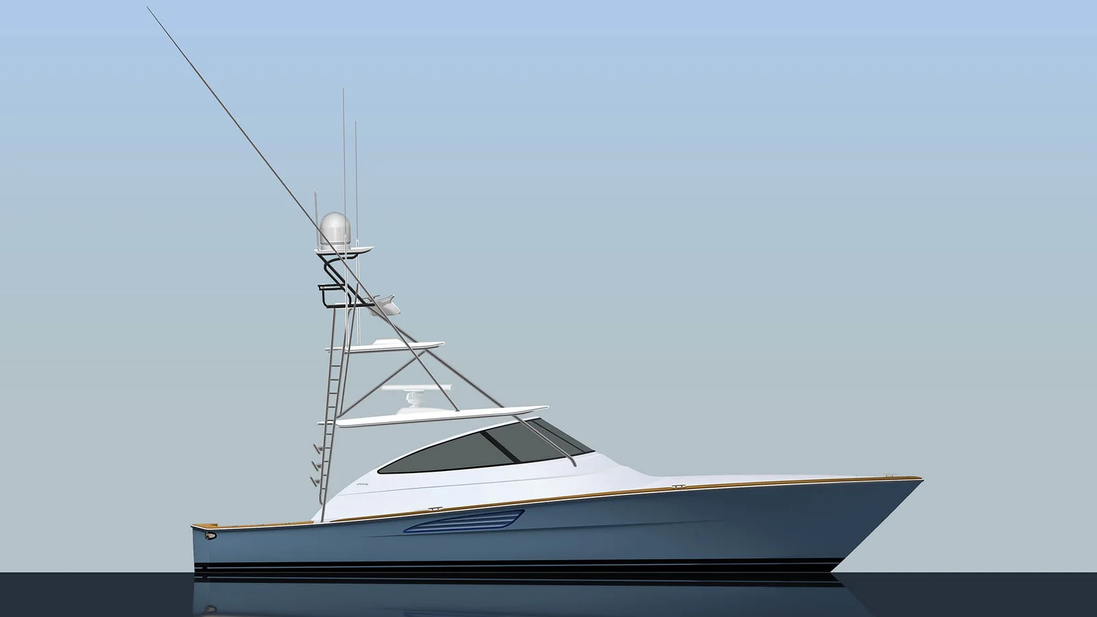 Official Viking 50 O model image from Viking Yachts.