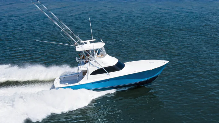 Official Viking 46 BF model image from Viking Yachts.