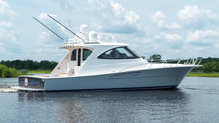 Official Viking 54 SC model image from Viking Yachts.