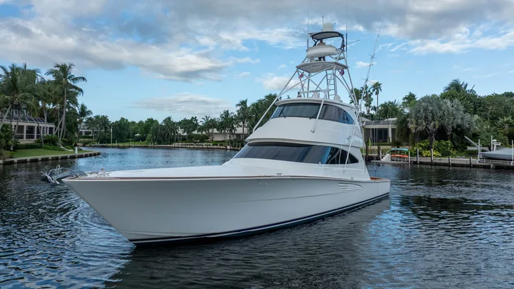 Official Viking 68 EB model image from Viking Yachts.