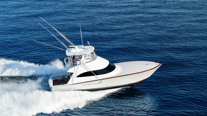Official Viking 50 C model image from Viking Yachts.