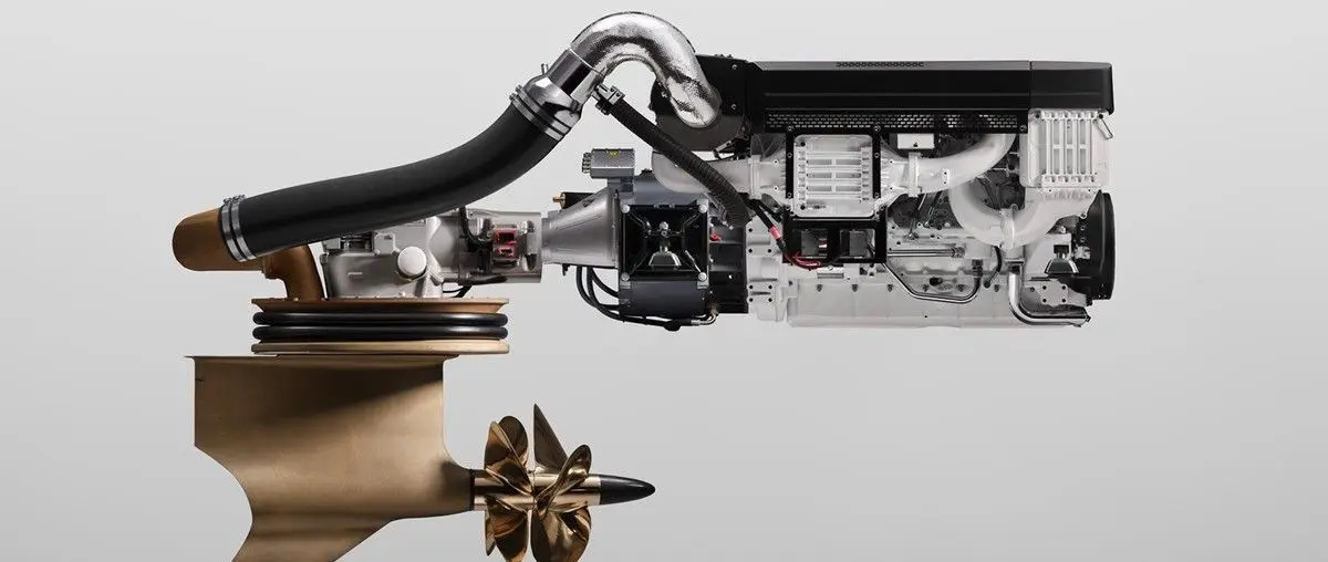 Official Volvo Penta IPS Hybrid yacht propulsion image
