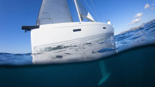 Official X-402 model image from X-Yachts.