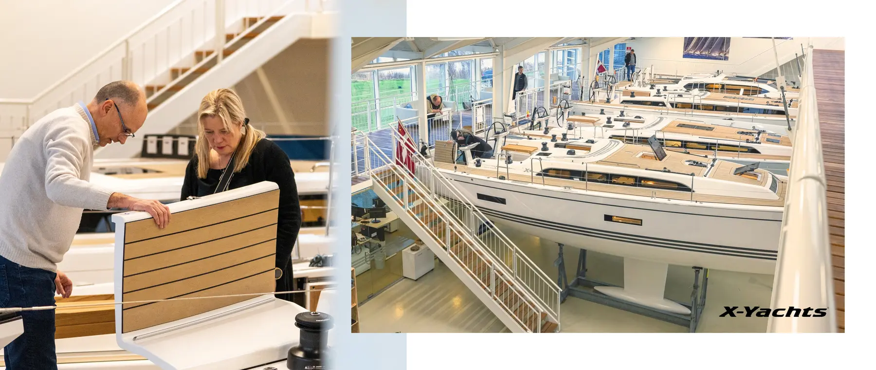 Official X-Yachts image — November in-house boat show