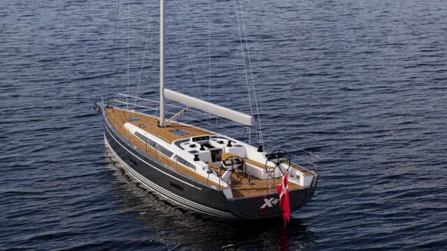 Official X4⁶ MkII model image from X-Yachts.