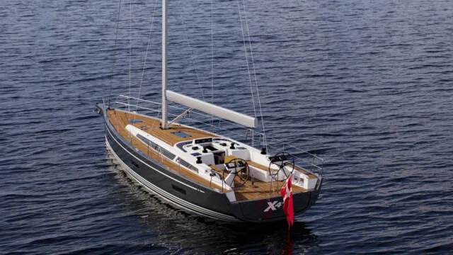 Official X4⁶ MkII model image from X-Yachts.