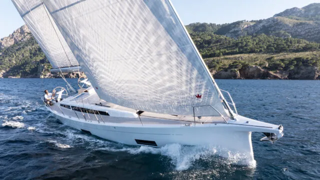 Official X4⁹ MkII model image from X-Yachts.