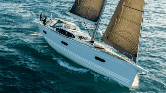 Official Xc 47 model image from X-Yachts.