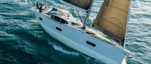 Official Xc 47 model image from X-Yachts.