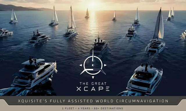 Xquisite Opens Four-Year Great Xcape Circumnavigation With 62 Stops