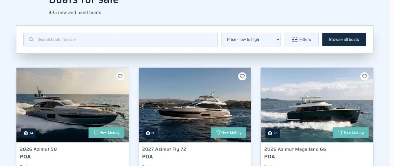 Verified Yachts-Trader marketplace launch image via British Marine